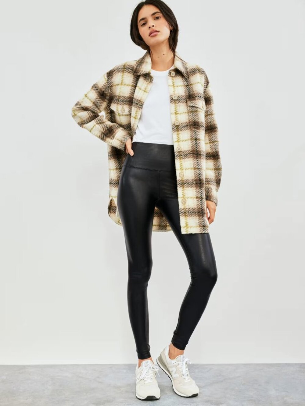 Aritzia Wilfred Free Daria Vegan Leather Leggings/Pants XS, Black
